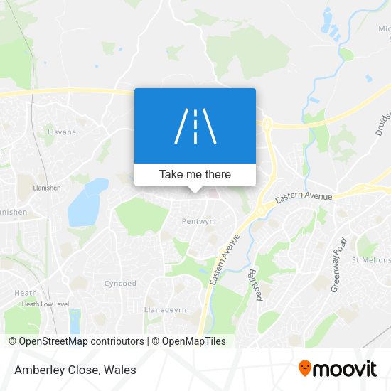 Amberley Close map