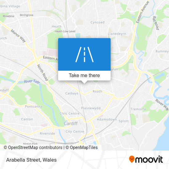 Arabella Street map