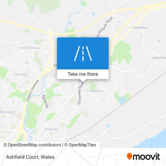 Ashfield Court map
