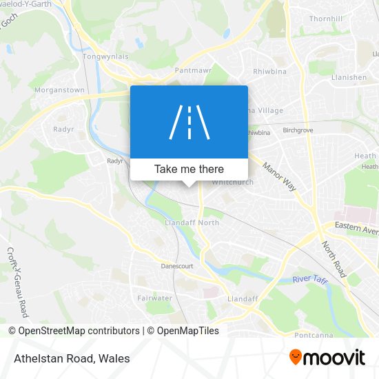 Athelstan Road map