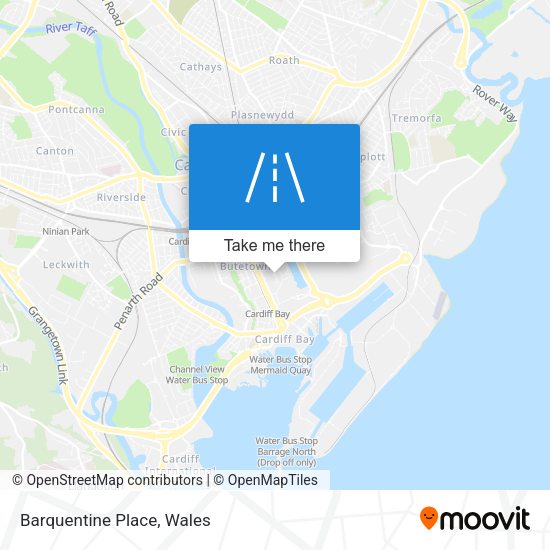 Barquentine Place map