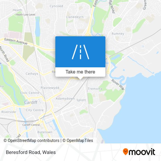 Beresford Road map