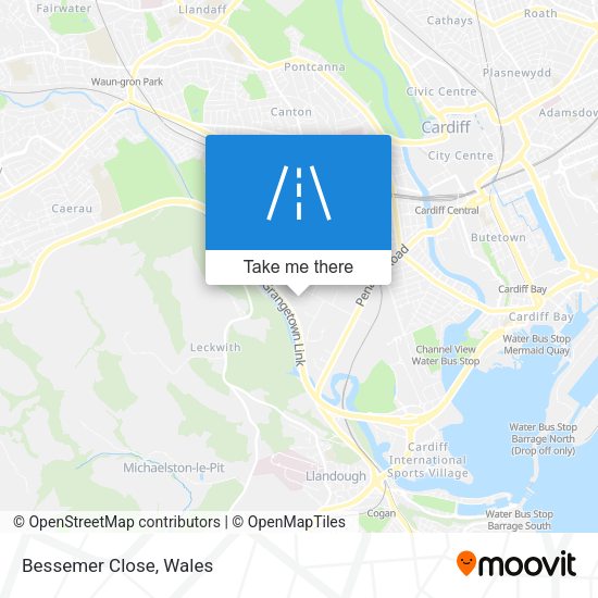 Bessemer Close map