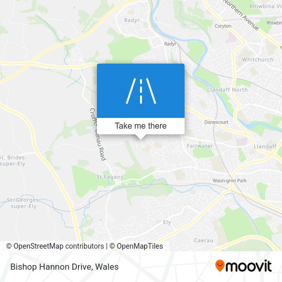 Bishop Hannon Drive map