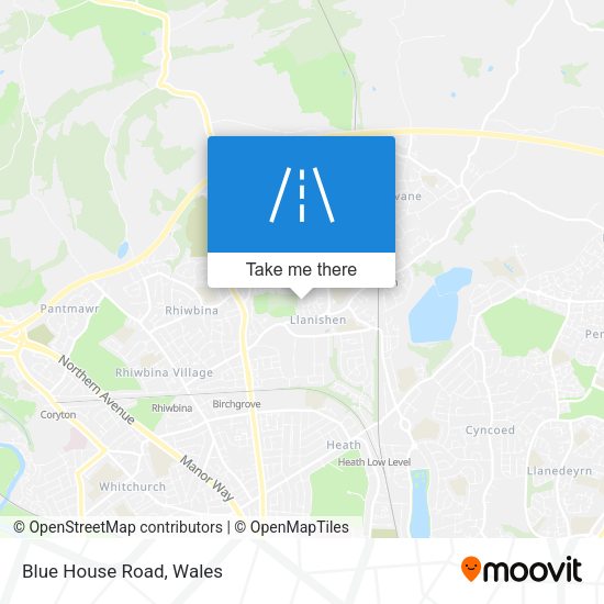 Blue House Road map