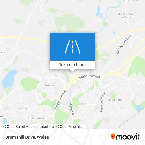 Bramshill Drive map