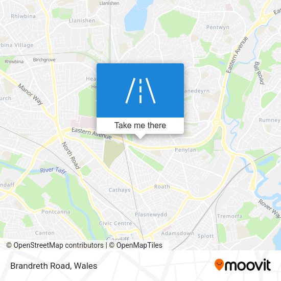 Brandreth Road map