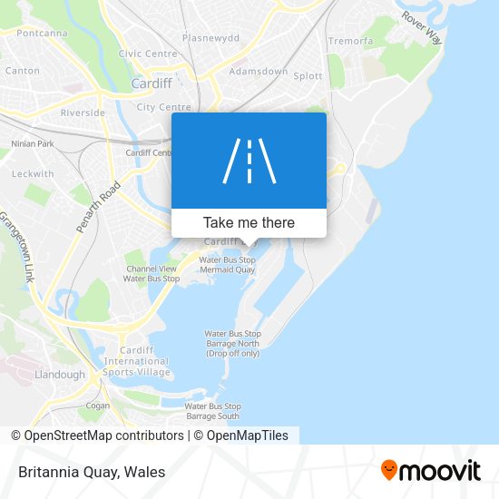 Britannia Quay map