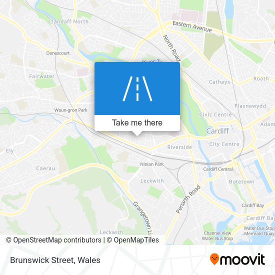 Brunswick Street map