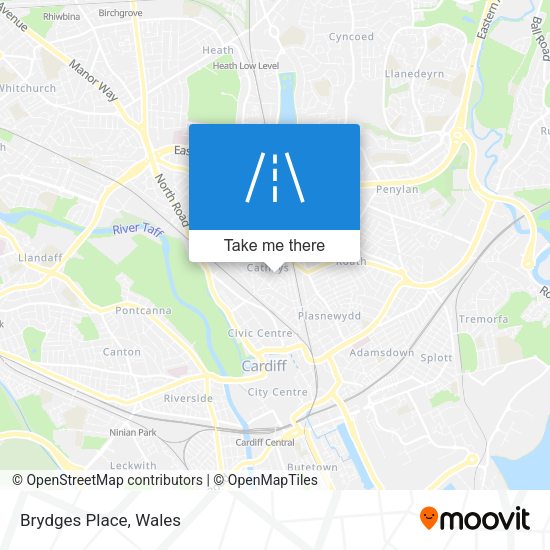 Brydges Place map