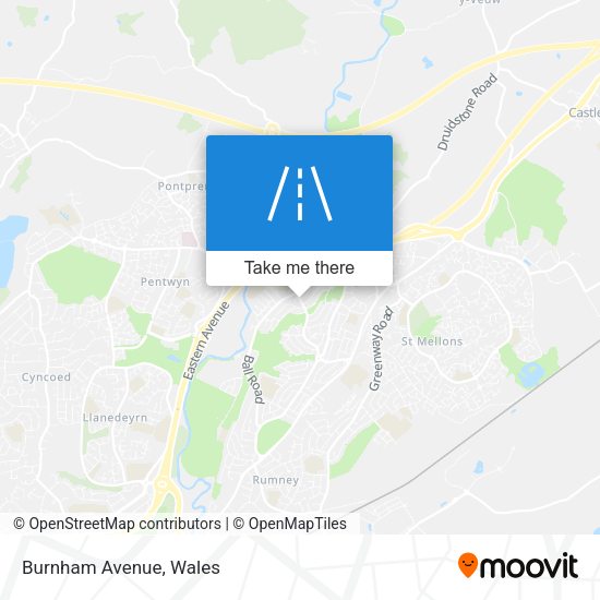 Burnham Avenue map