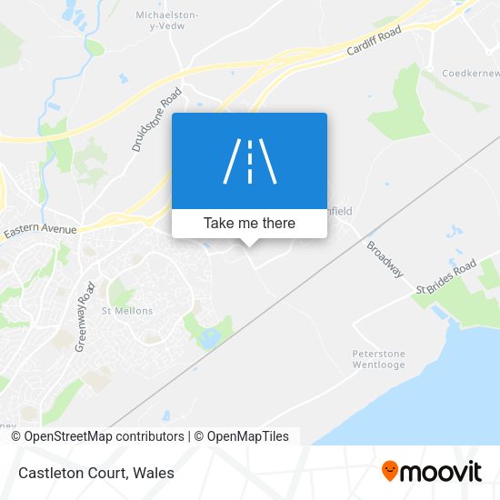 Castleton Court map