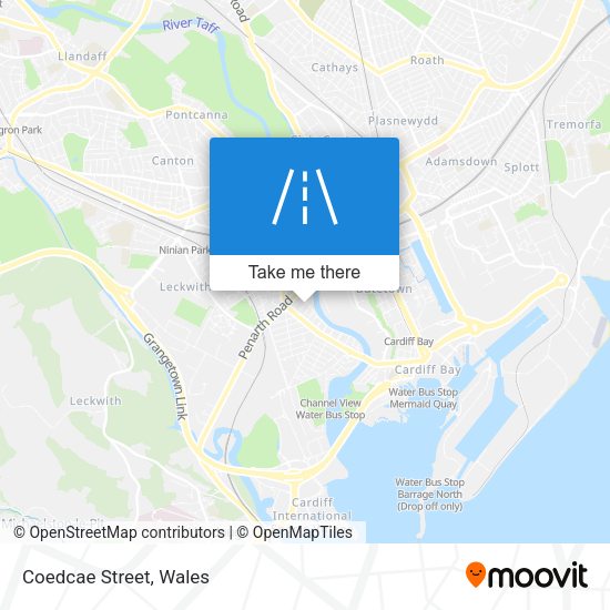 Coedcae Street map