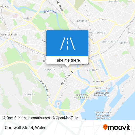 Cornwall Street map