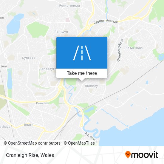 Cranleigh Rise map