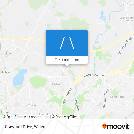 Crawford Drive map