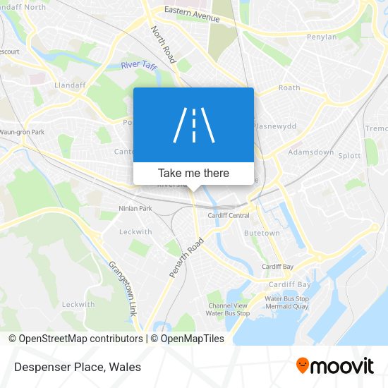 Despenser Place map