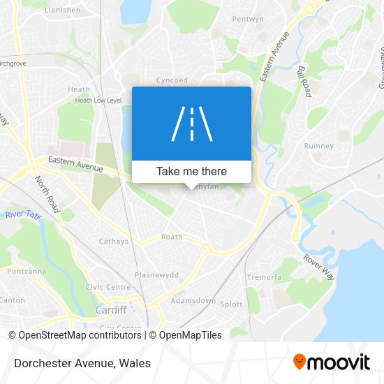 Dorchester Avenue map