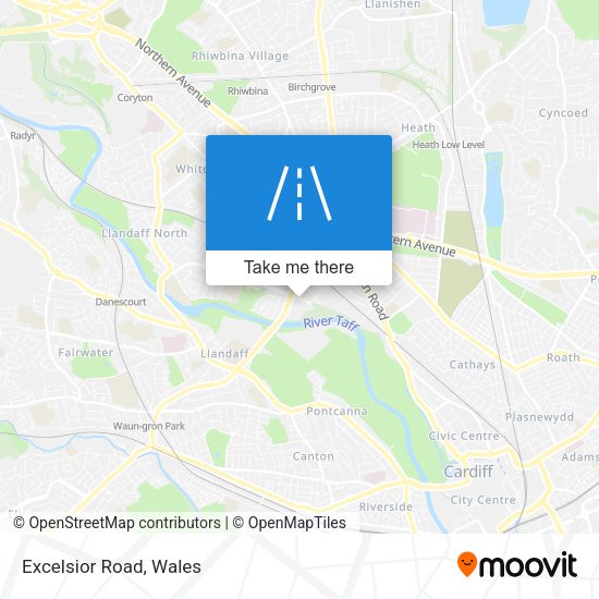 Excelsior Road map