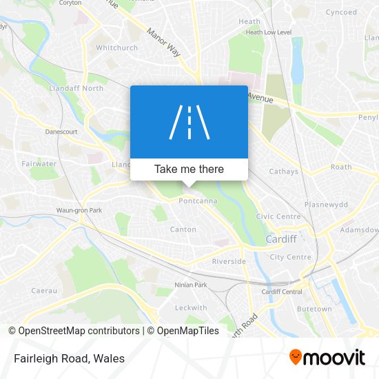 Fairleigh Road map