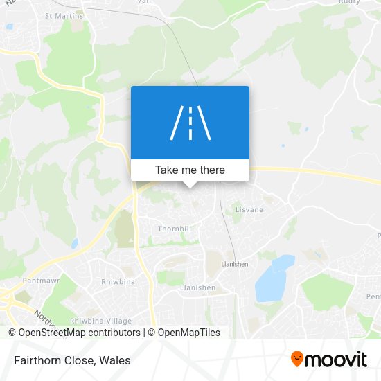 Fairthorn Close map