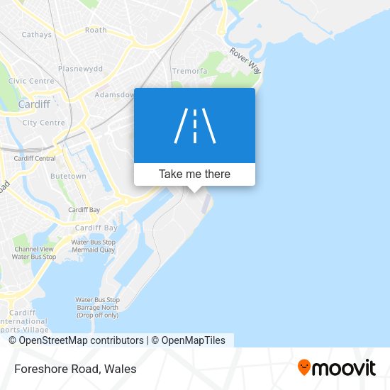 Foreshore Road map
