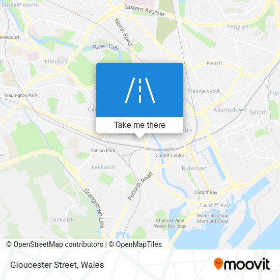Gloucester Street map