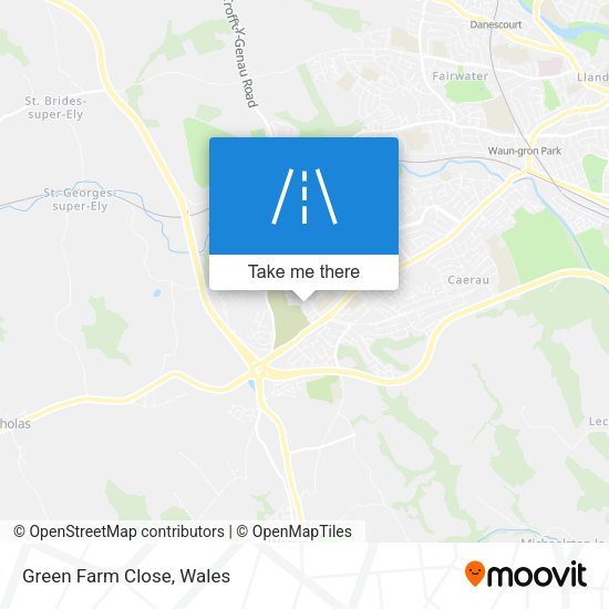 Green Farm Close map