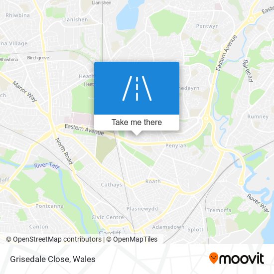 Grisedale Close map