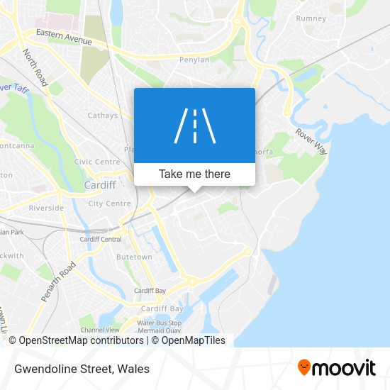 Gwendoline Street map