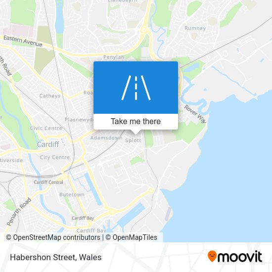Habershon Street map