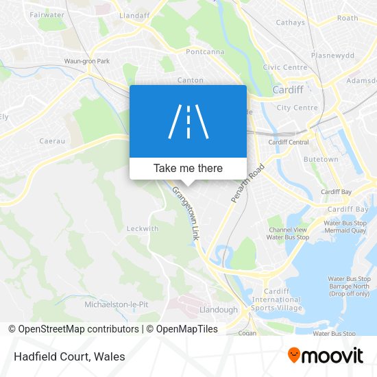 Hadfield Court map