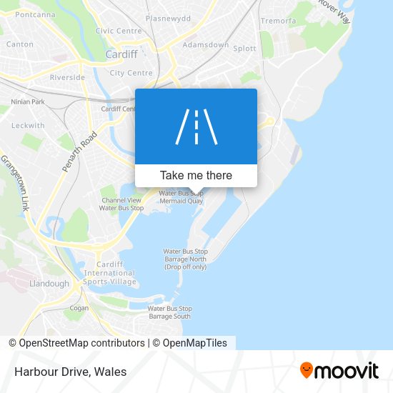 Harbour Drive map