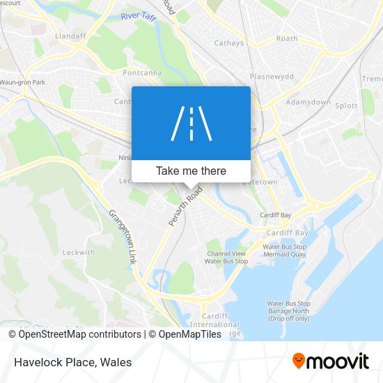 Havelock Place map