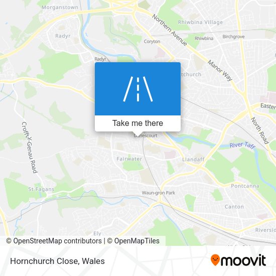 Hornchurch Close map