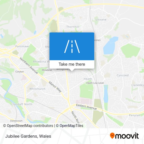 Jubilee Gardens map