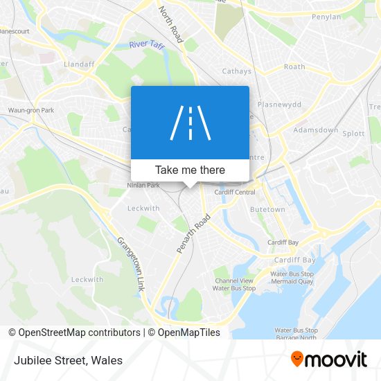 Jubilee Street map