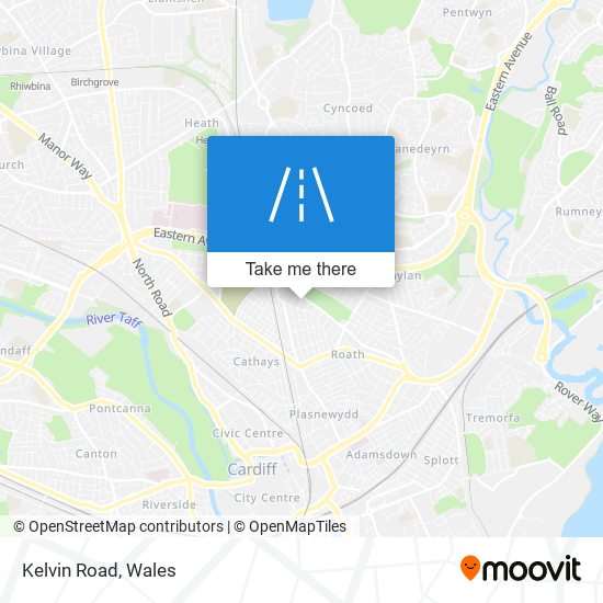 Kelvin Road map