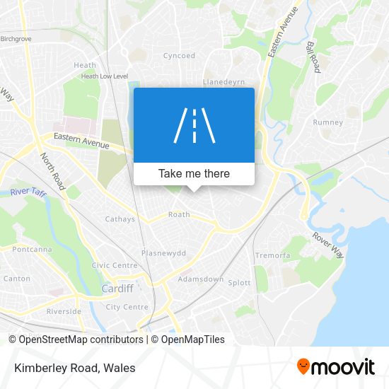 Kimberley Road map