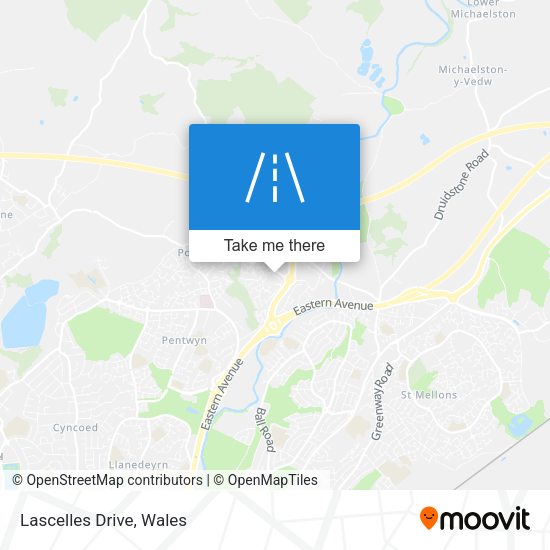 Lascelles Drive map