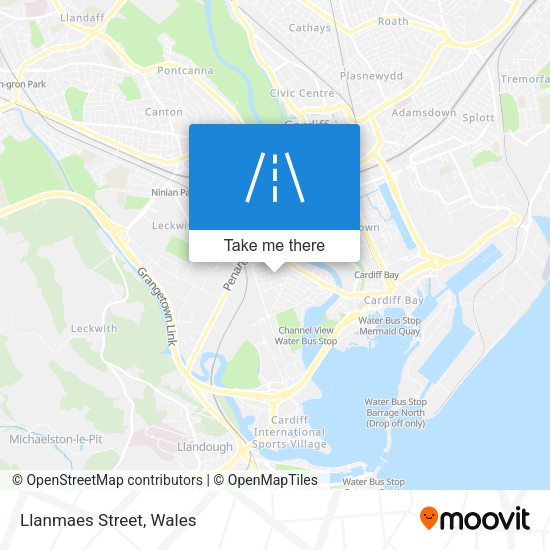 Llanmaes Street map