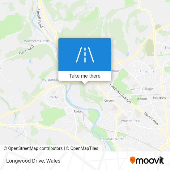 Longwood Drive map