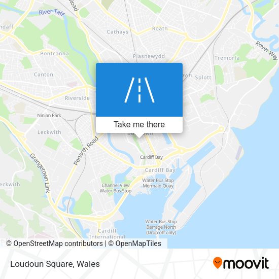 Loudoun Square map