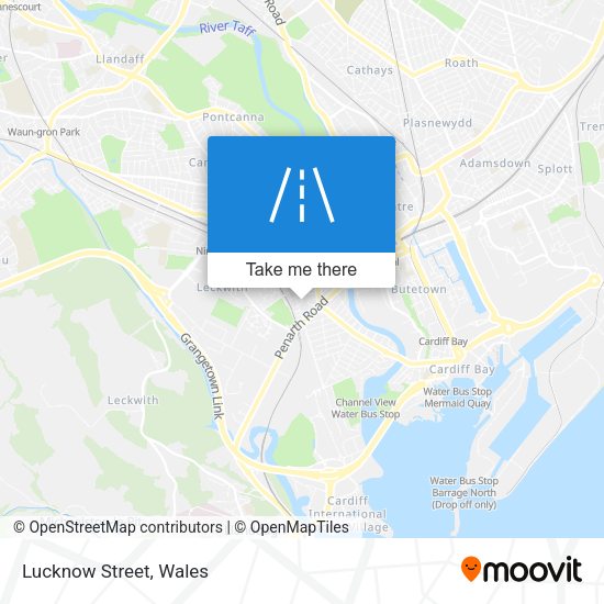 Lucknow Street map