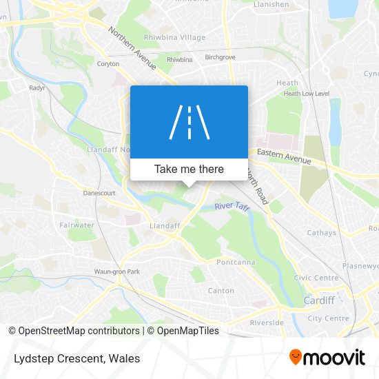 Lydstep Crescent map