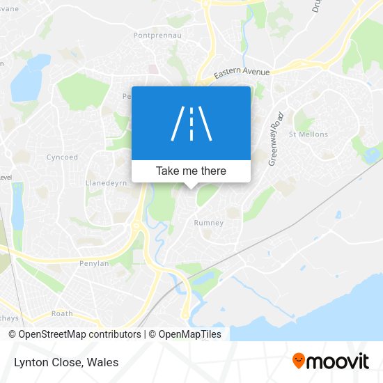 Lynton Close map