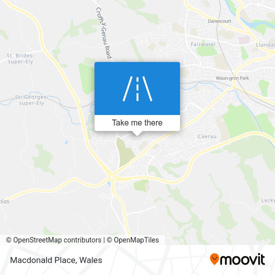 Macdonald Place map