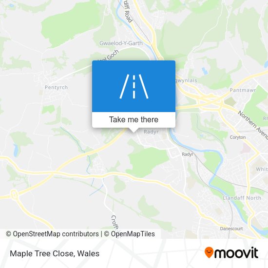 Maple Tree Close map