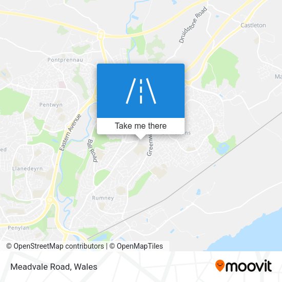 Meadvale Road map