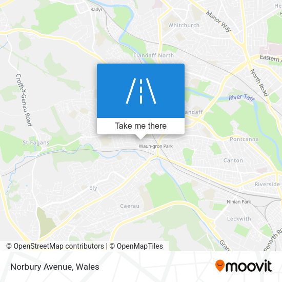 Norbury Avenue map
